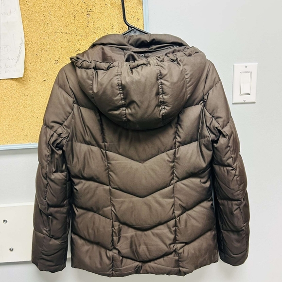 Tommy Hilfiger / puffer down jacket (brown) - Picture 3 of 4